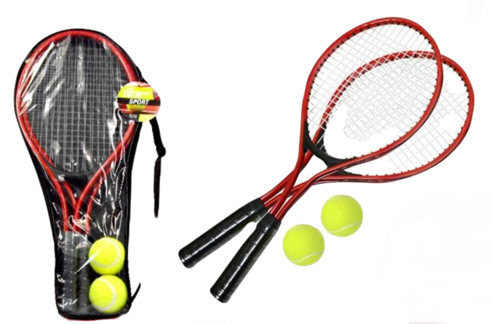 Tennis Racket Set with Balls