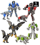 X-Warrior Beast Transform Robot Assorted