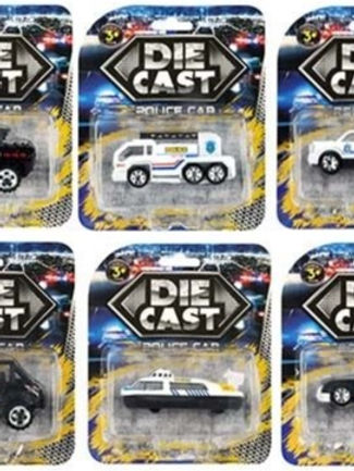 Diecast Police Car Assorted