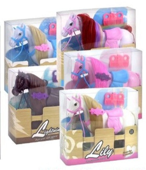 Fashion Horse with Comb / 2 piece | Assorted