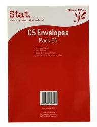 ENVELOPE SOVEREIGN C5 KRAFT PEEL/SEAL PK25
