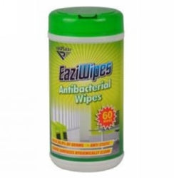 ITALPLAST | ANTIBACTERIAL DISPOSABLE EAZIWIPES TUB60