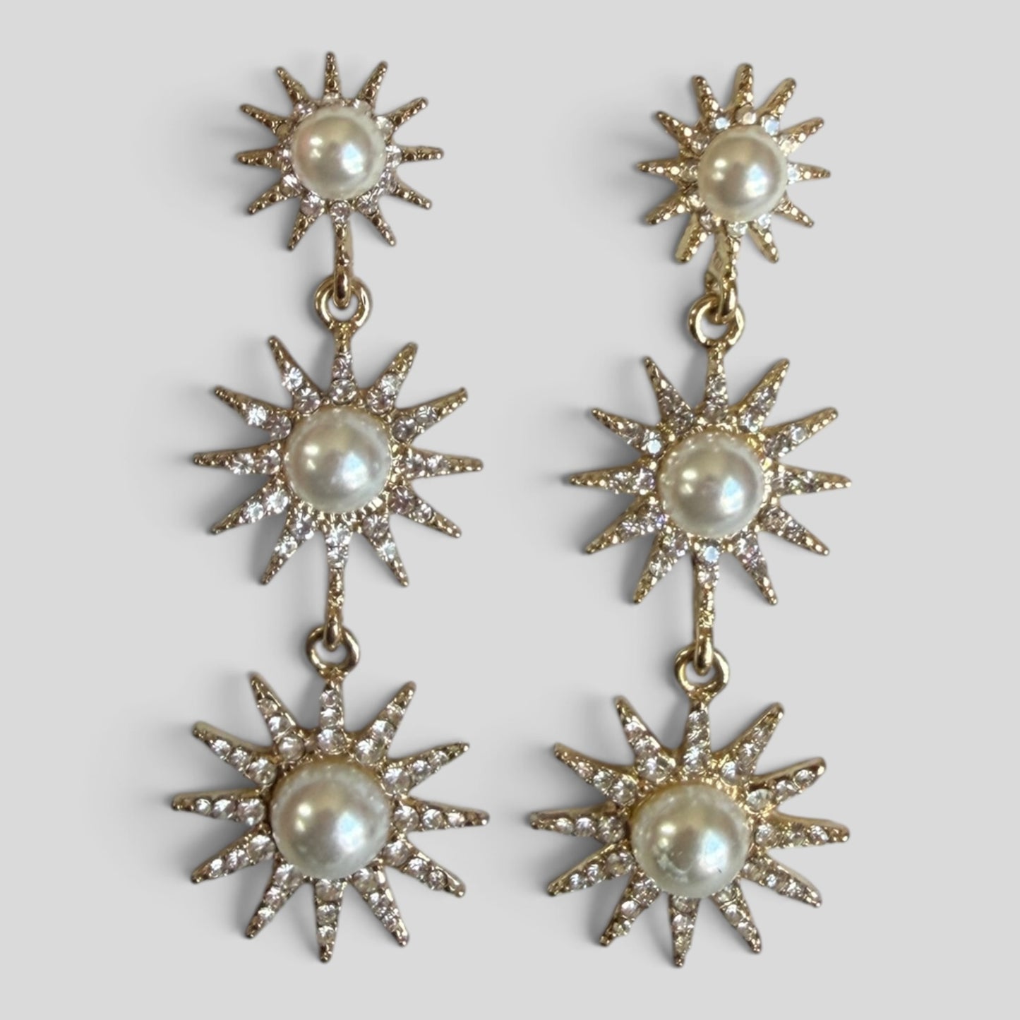 Earrings | Star Pearl Drop