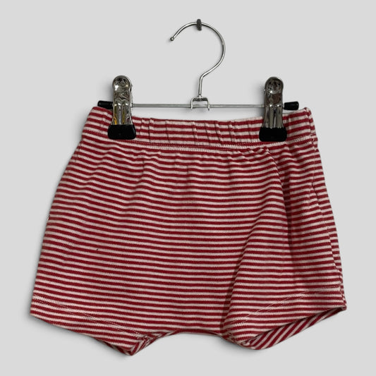 (00JNR) Target | Red Striped Shorts