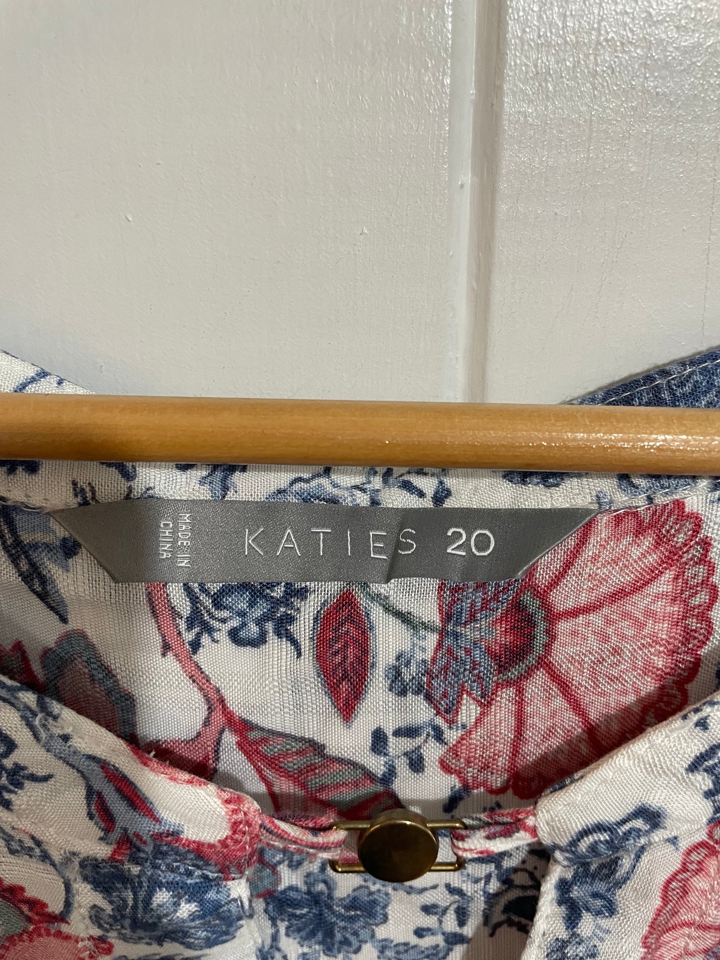 (20) Katies | Floral Paisley Blouse