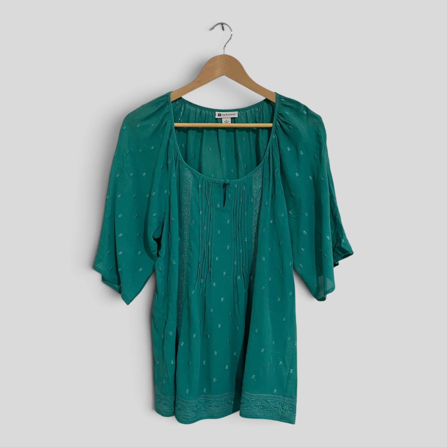 Image of (14) Rockmans | Textured Blouse