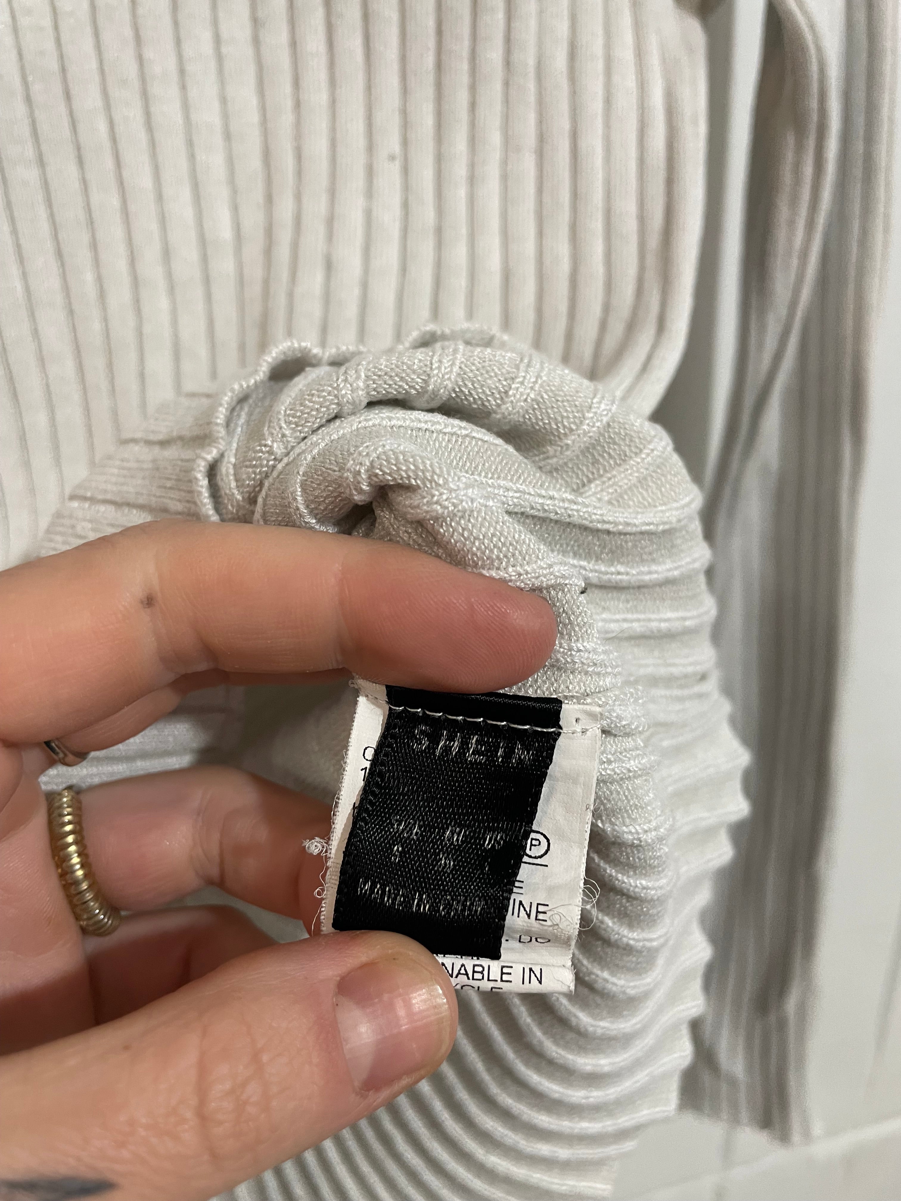 Image of (S) Shein | Grey Ribbed Sweater