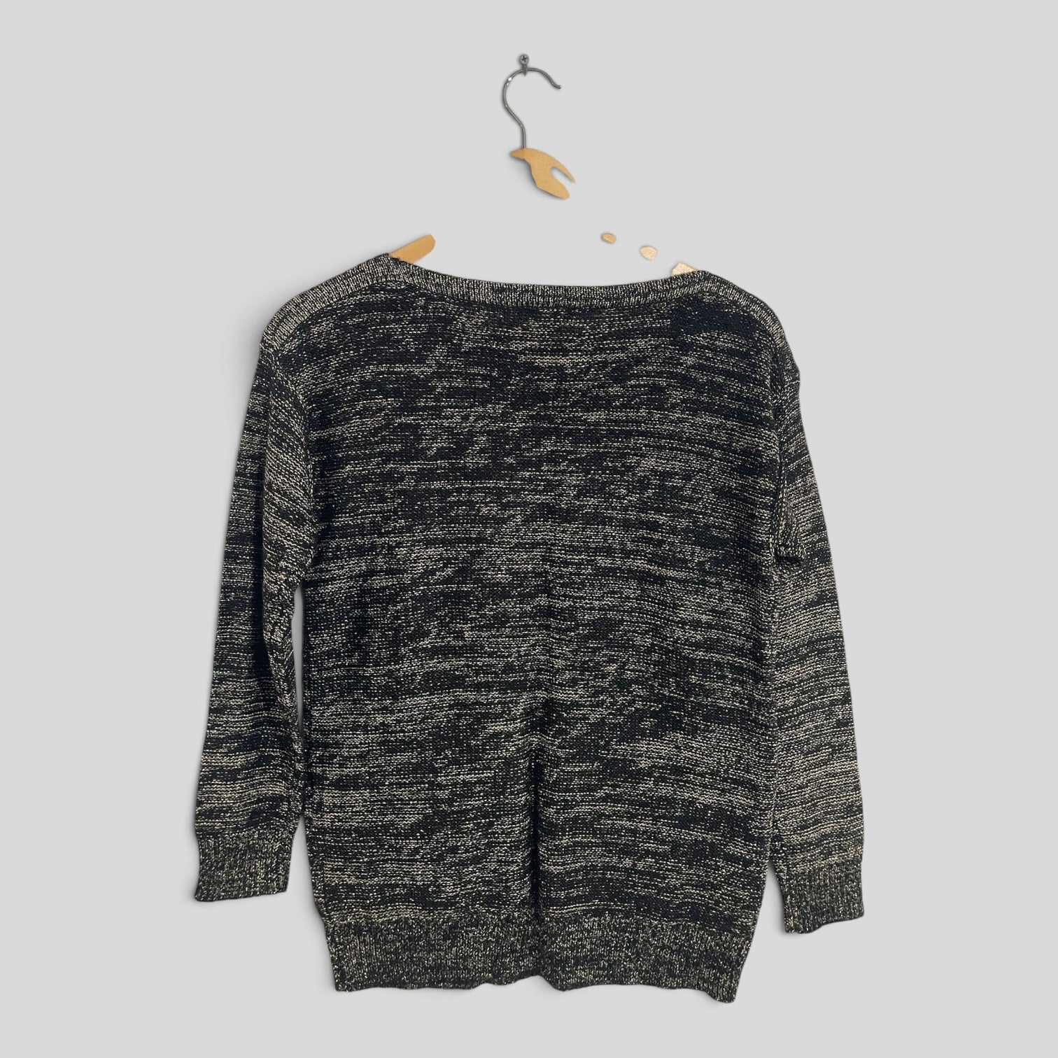 Image of (S) Suzannegrae | Gold / Black Knit Sweater