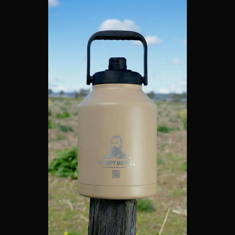 Image of Stumpy Michael | 6 Litre Water Bottle