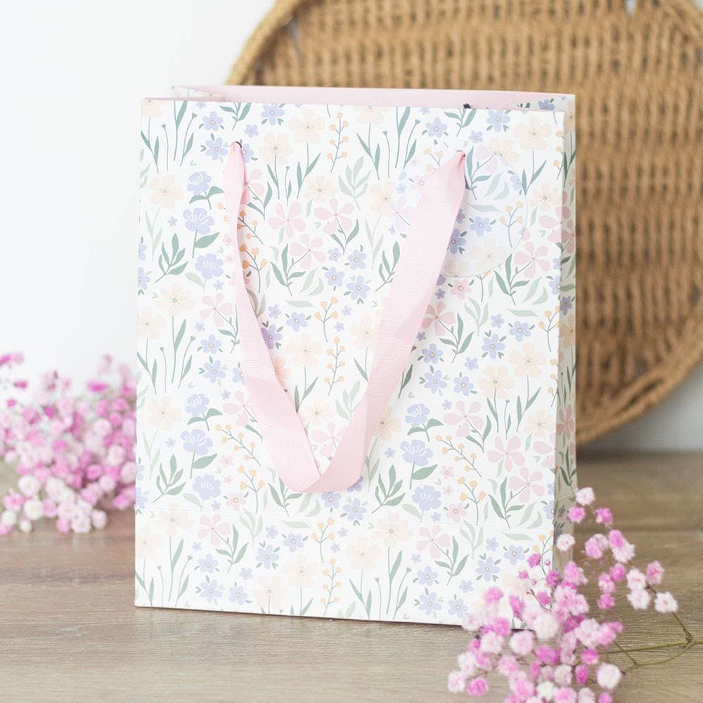 23Cm Medium Ditsy Floral Gift Bag