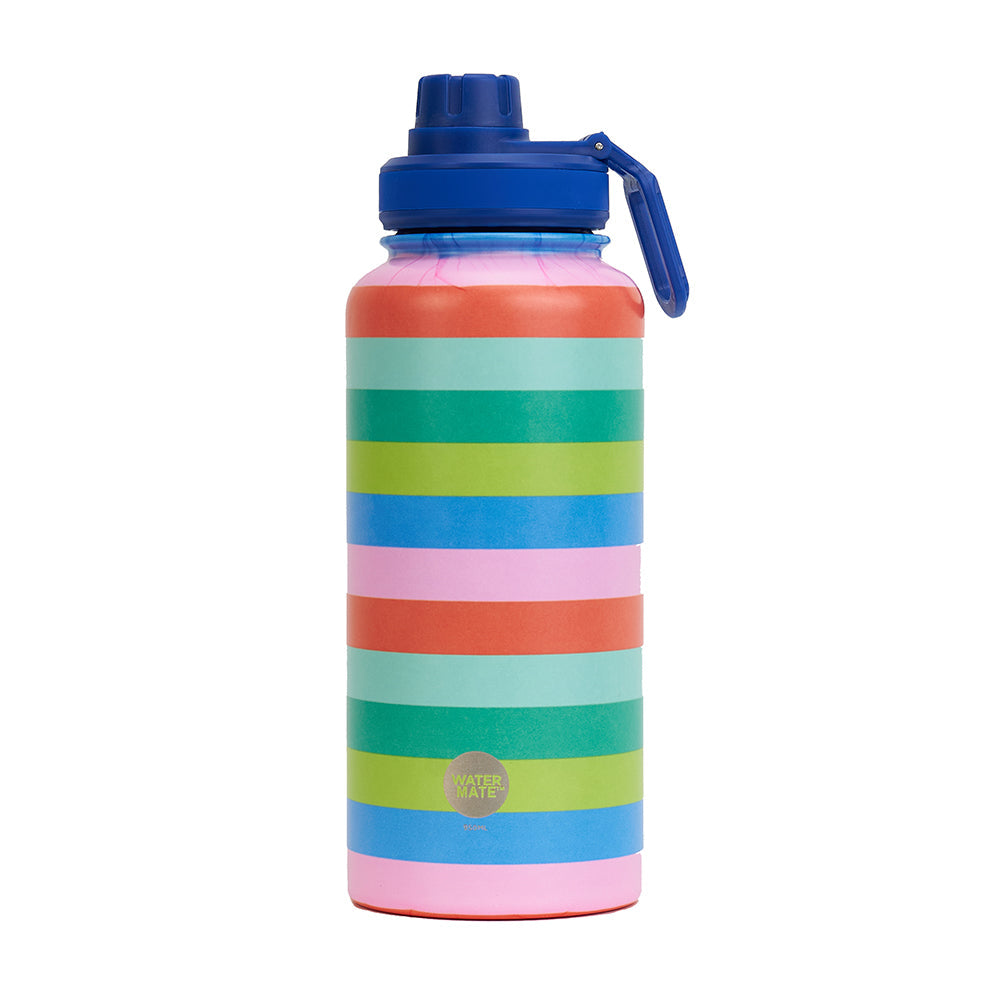 Image of Watermate Drink Bottle - Stainless Steel - Design - 950ml