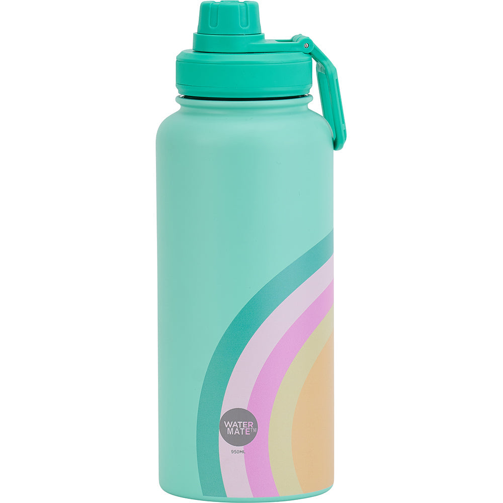 Image of Watermate Drink Bottle - Stainless Steel - Design - 950ml