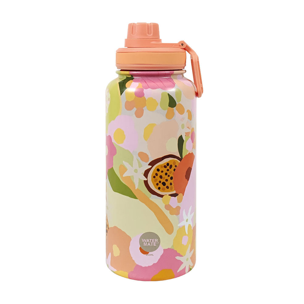Image of Watermate Drink Bottle - Stainless Steel - Design - 950ml