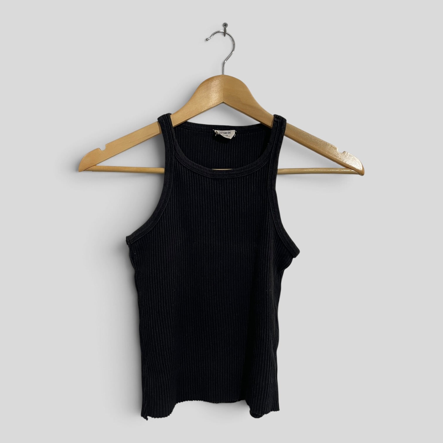 Image of (XS) Cotton On | Black Singlet
