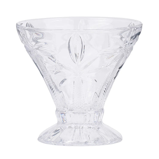 Cocktail Glass Set - Palm Tree Clear