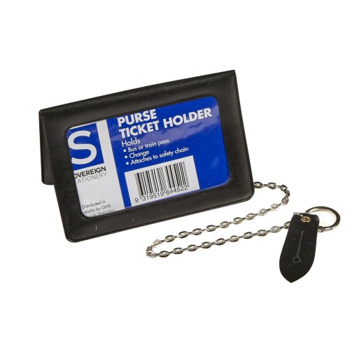 Ticket Holder Purse - Sovereign - 986 - with Chain