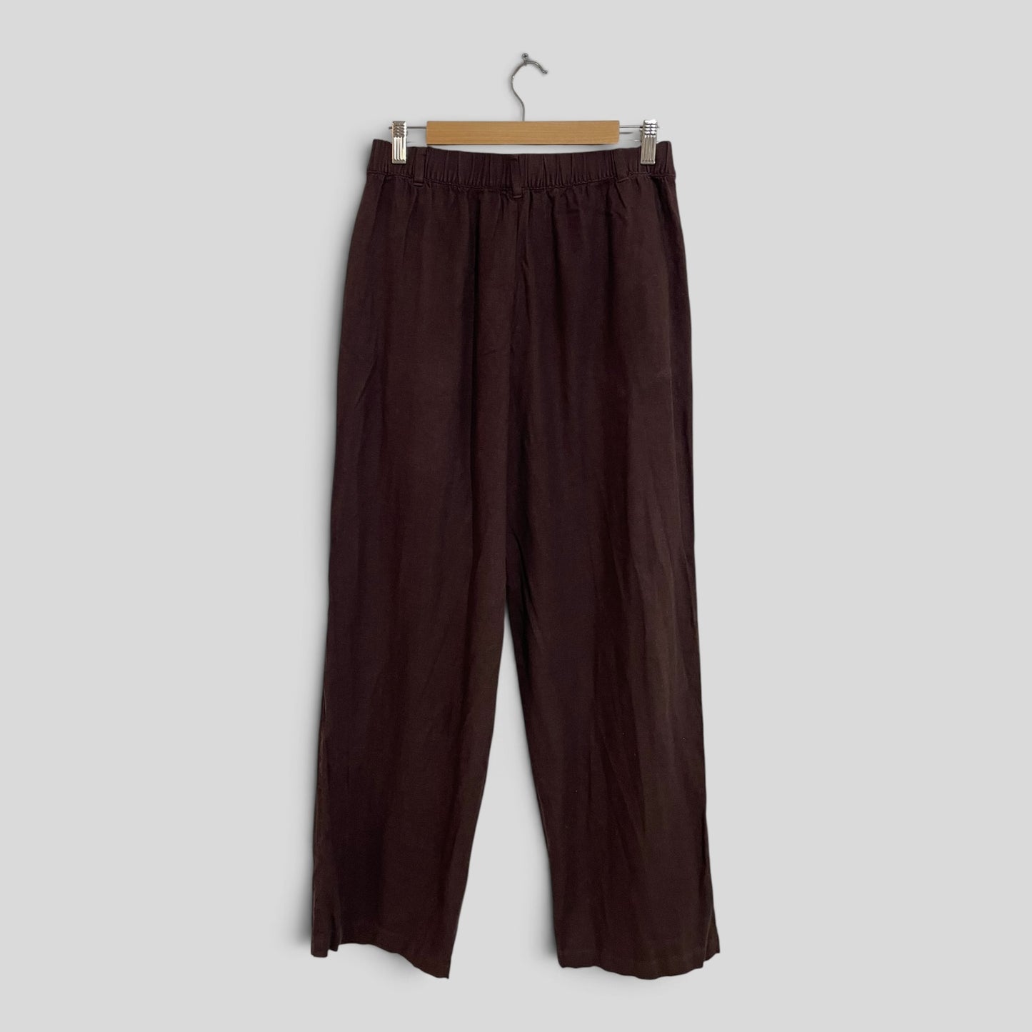 (12) Anko | Brown Linen Pants
