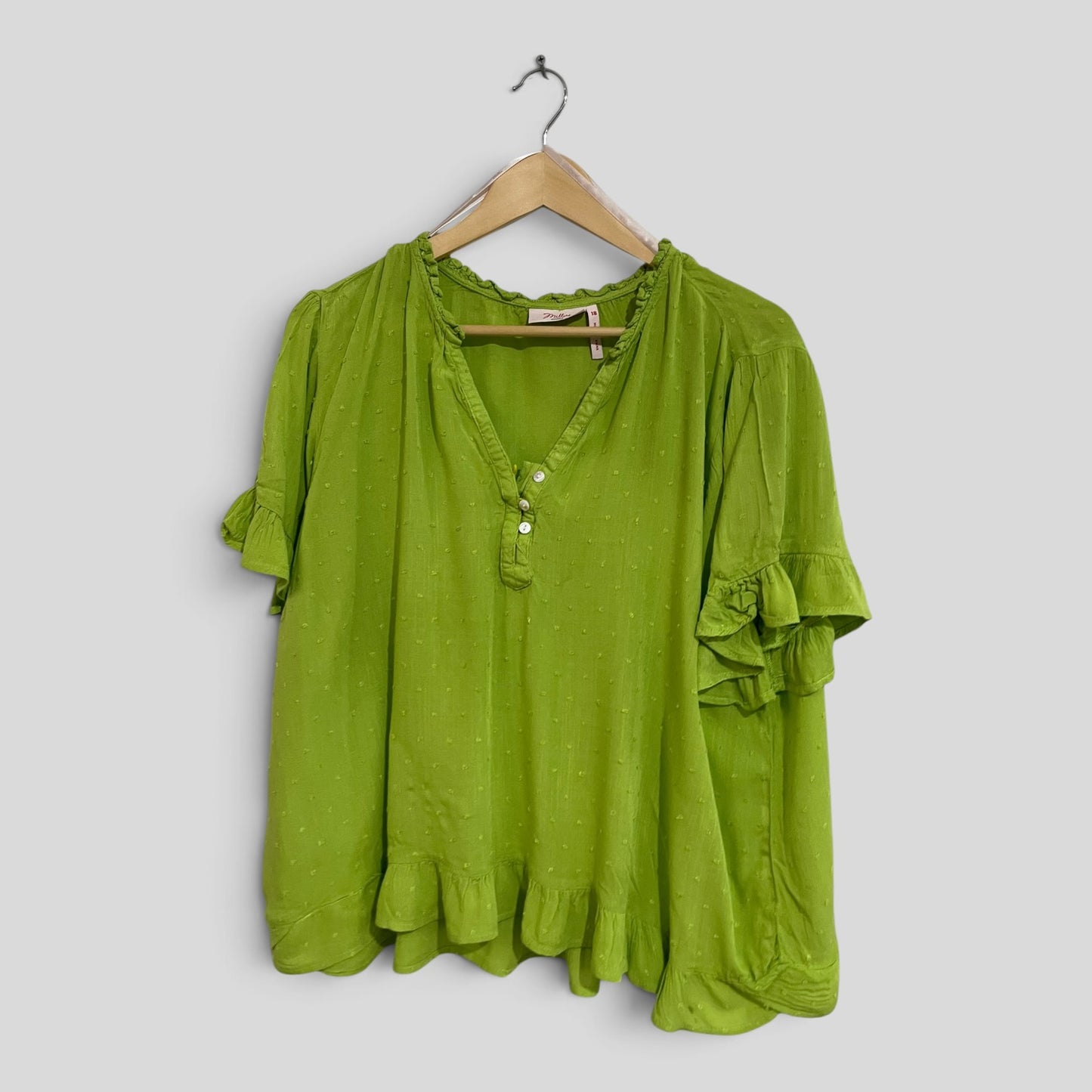(18) Millers | Green Blouse