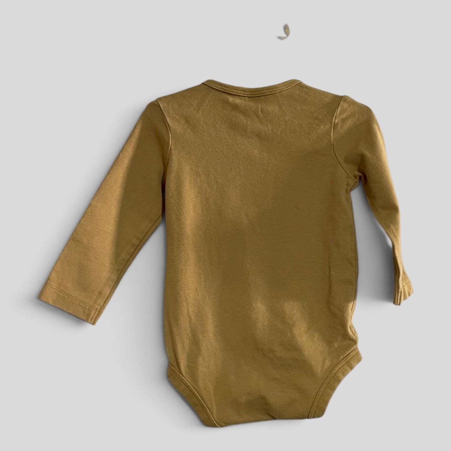 (00JNR) Anko | Mustard LS Bodysuit