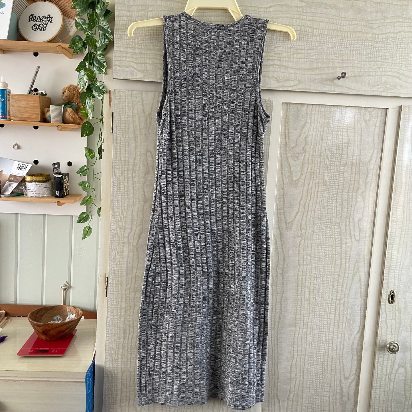 (6) Lily Loves Grey Tank Dress