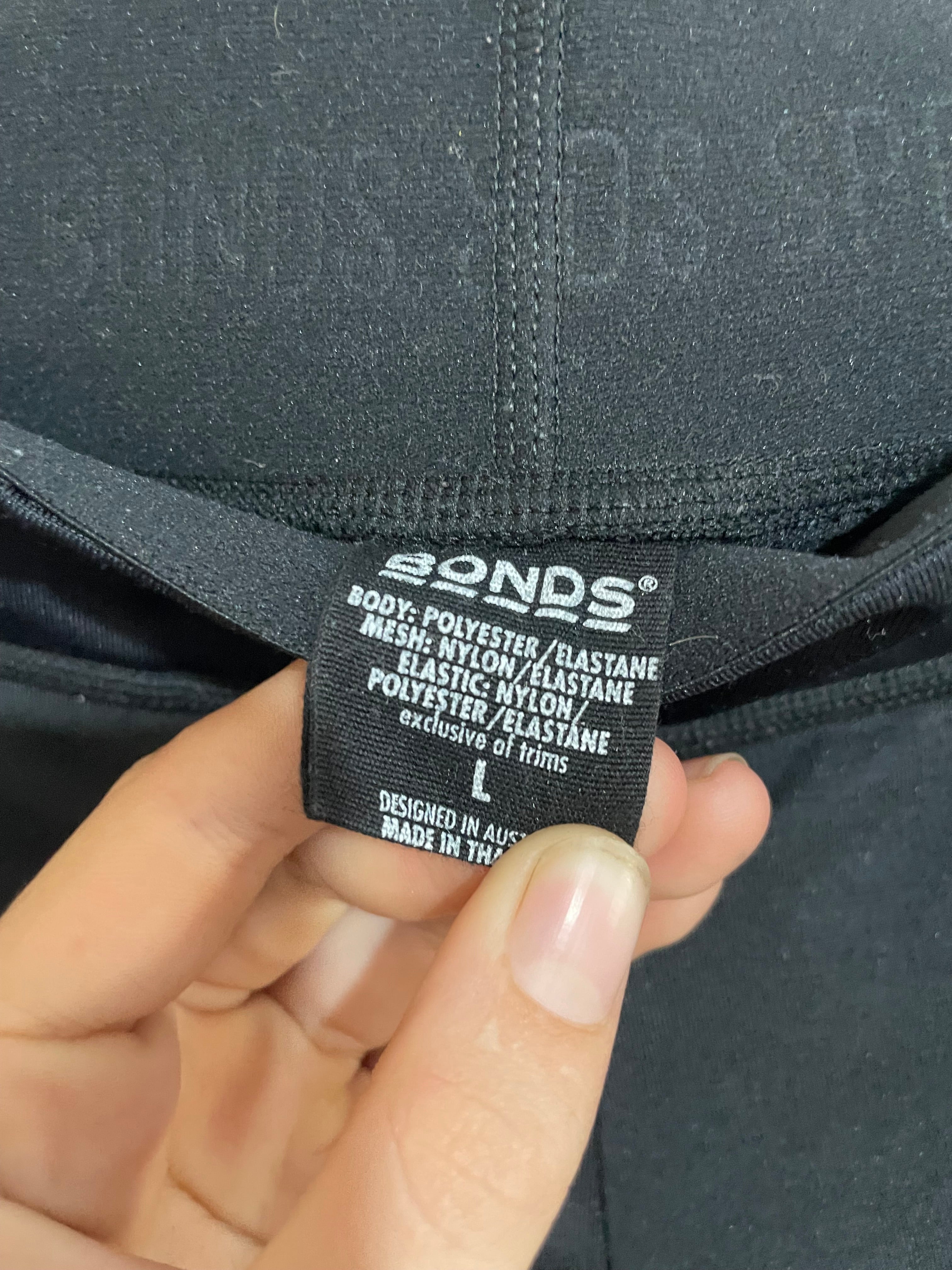 Image of (L) Bonds | Black Tights