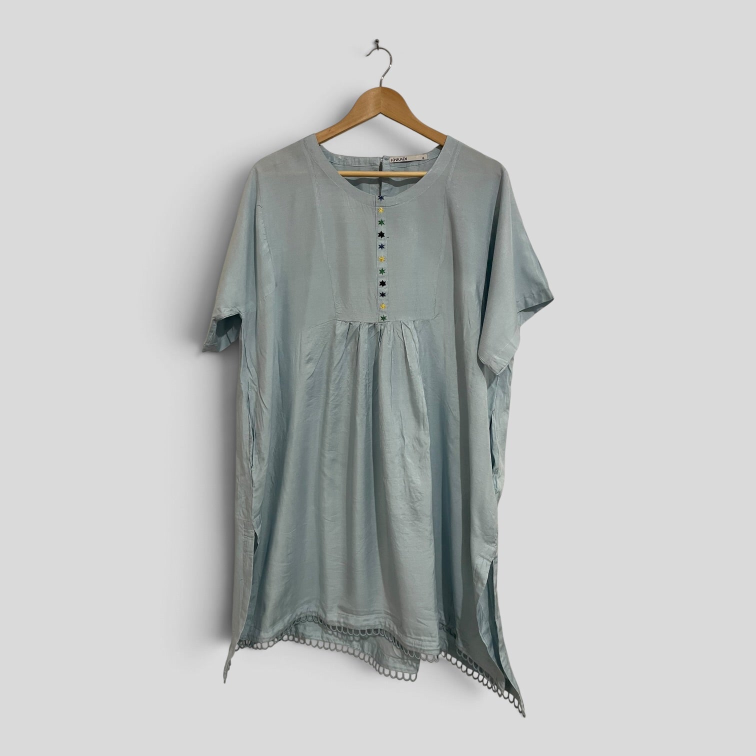 Image of (16) Khaadi | Blue Tunic Dress