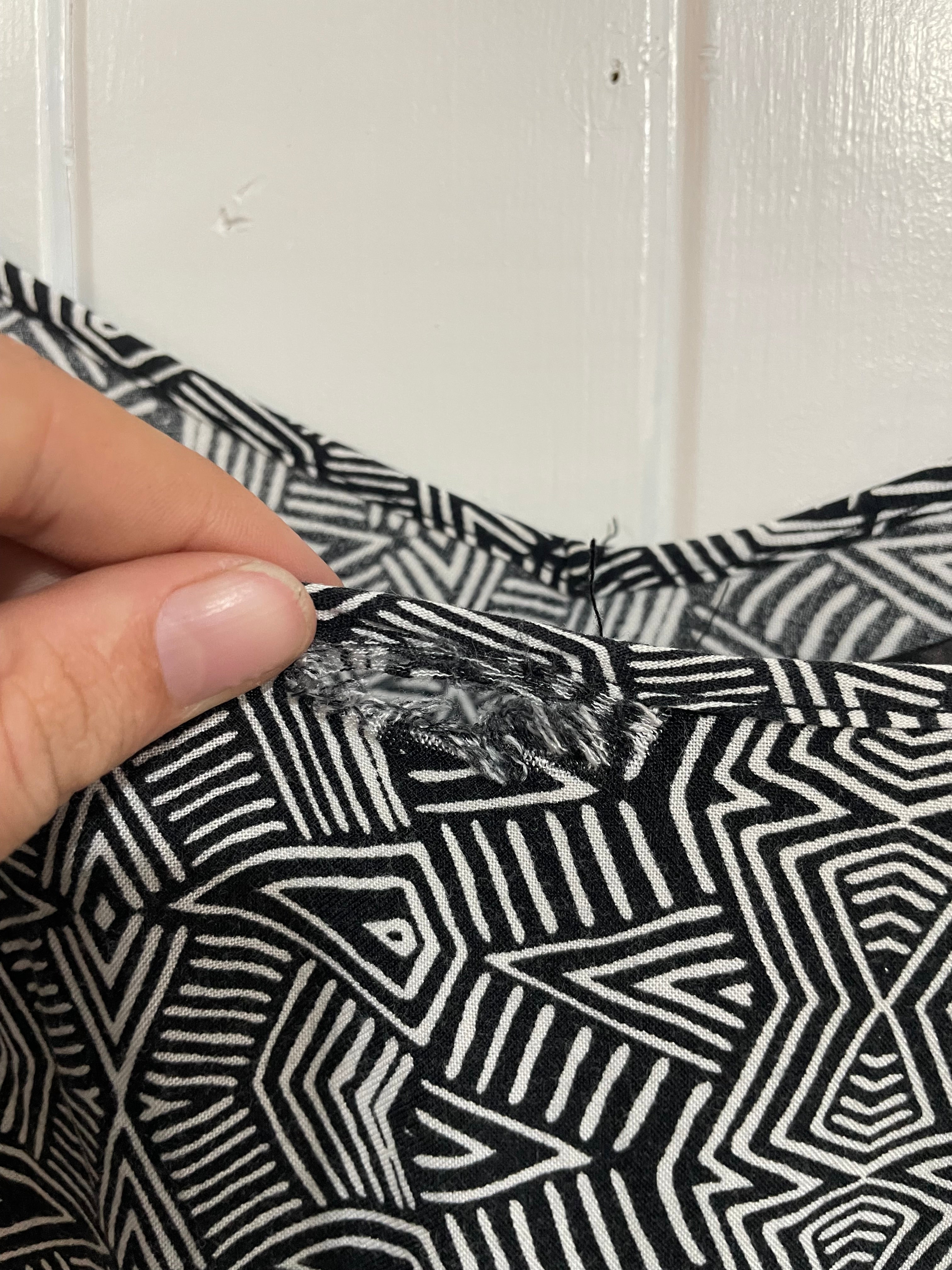Image of (16) Edited | BW Patterned Maxi Dress