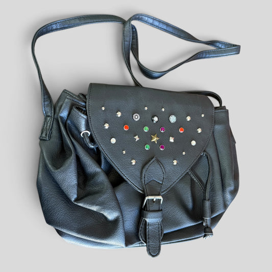 Handbag | Black Studded