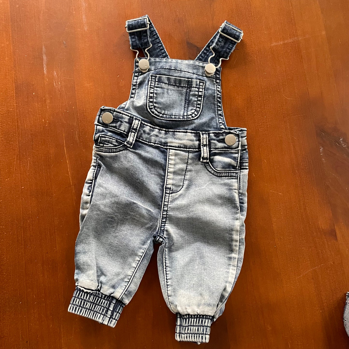 (000) Denim Overalls