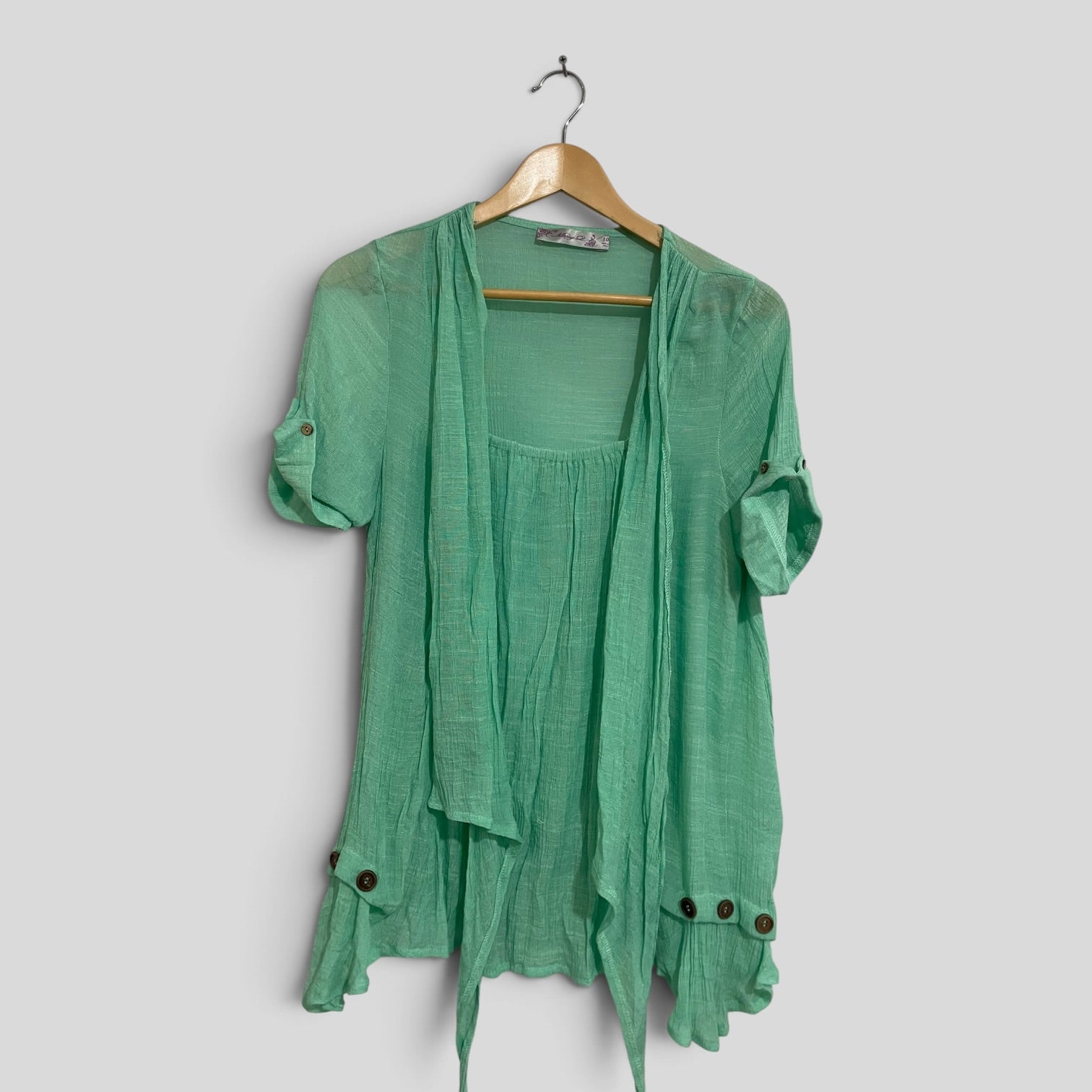 Image of (10) MissyQ | Green Blouse