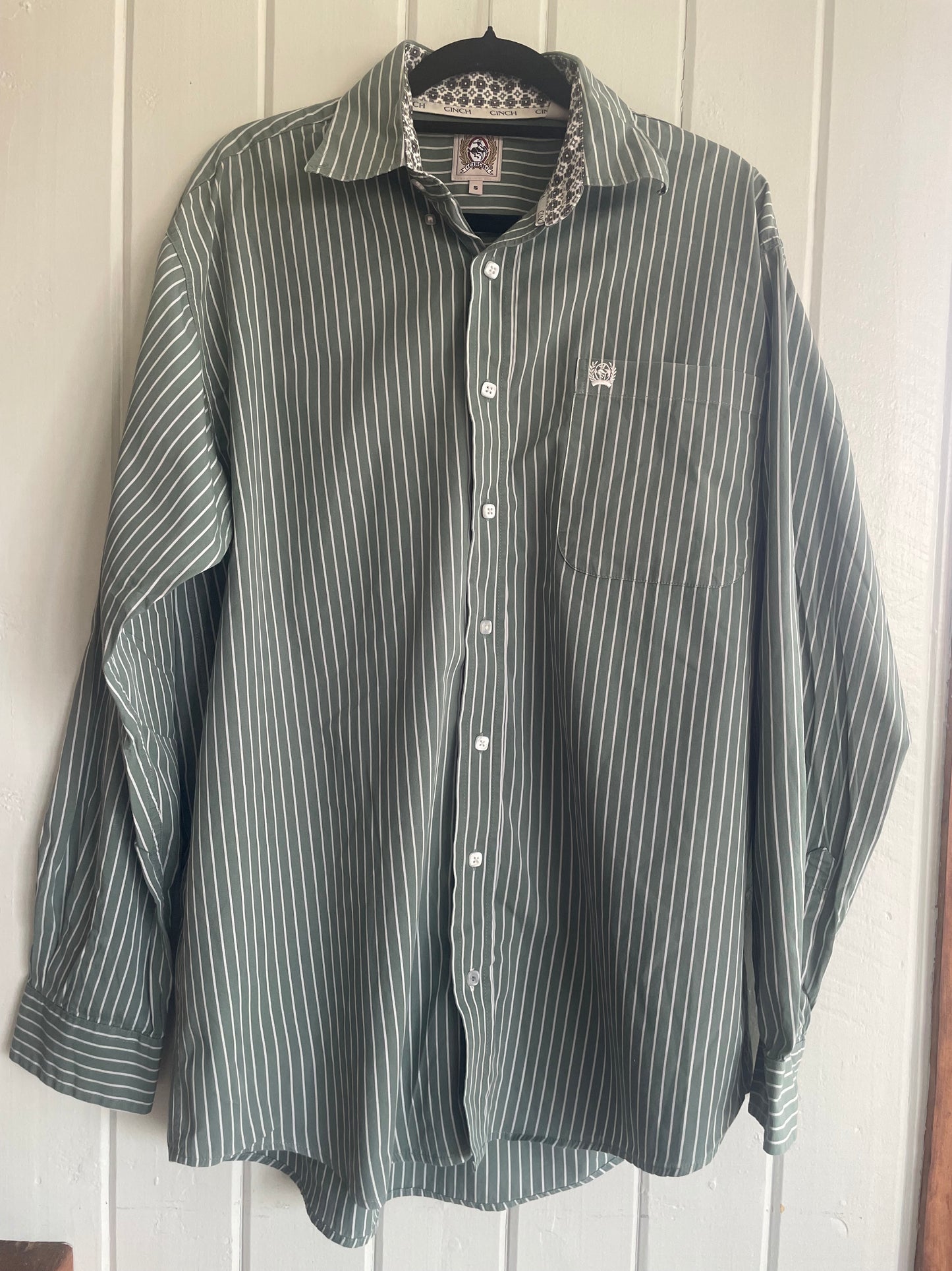 Mens Size S Cinch Work Shirt