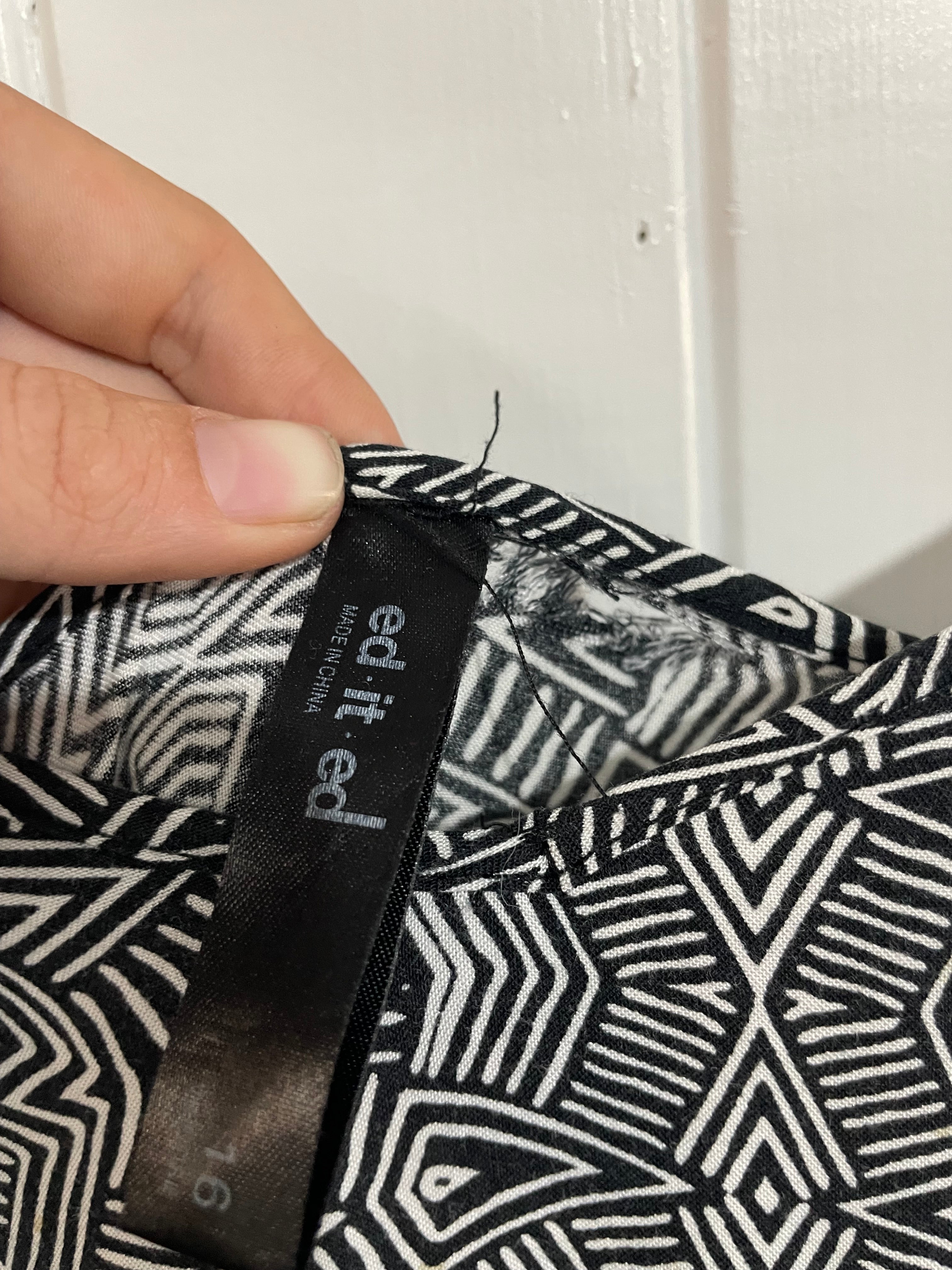 Image of (16) Edited | BW Patterned Maxi Dress