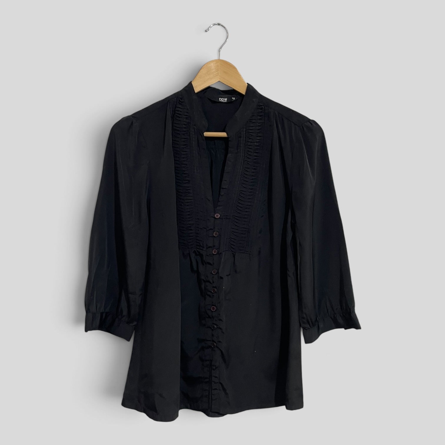 Image of (12) Now | Black Blouse