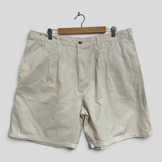 (102) Stubbies | White Shorts