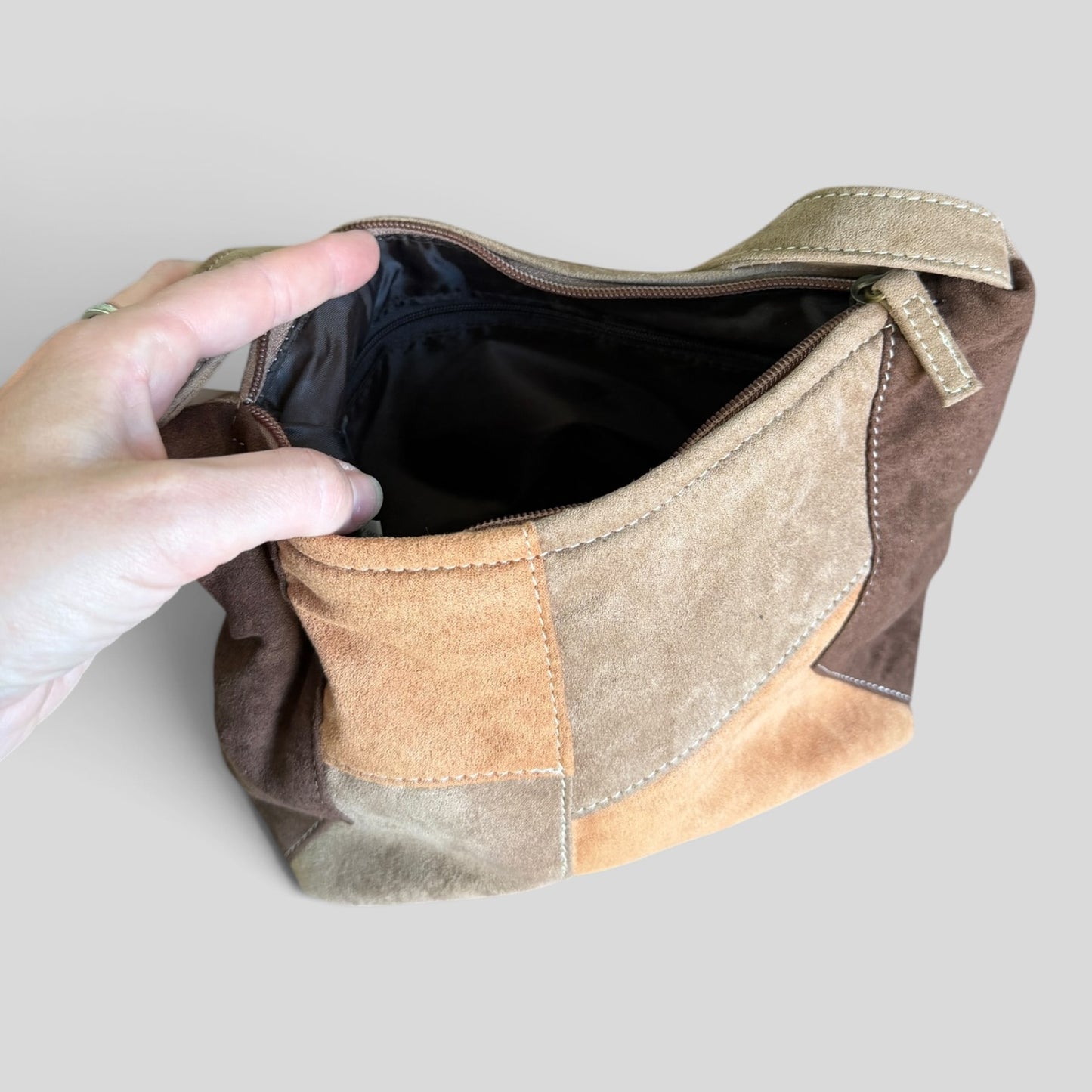 Handbag | Small Suede Style