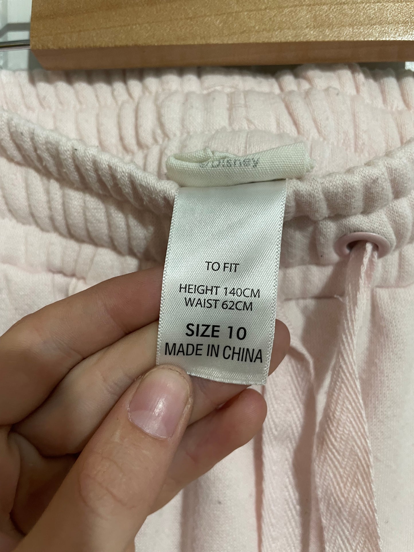 (10JNR) Disney | Pink Tracksuit Pants
