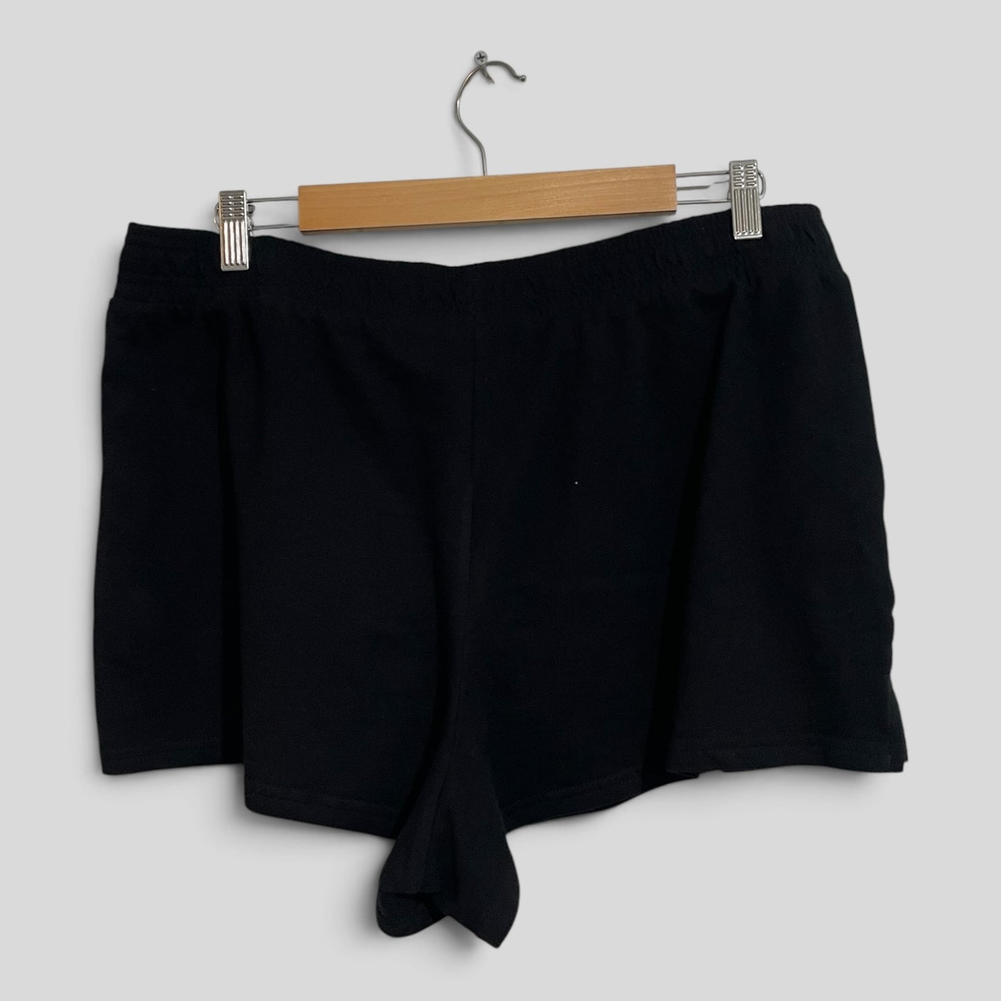 (16) Anko | Black Cotton Shorts