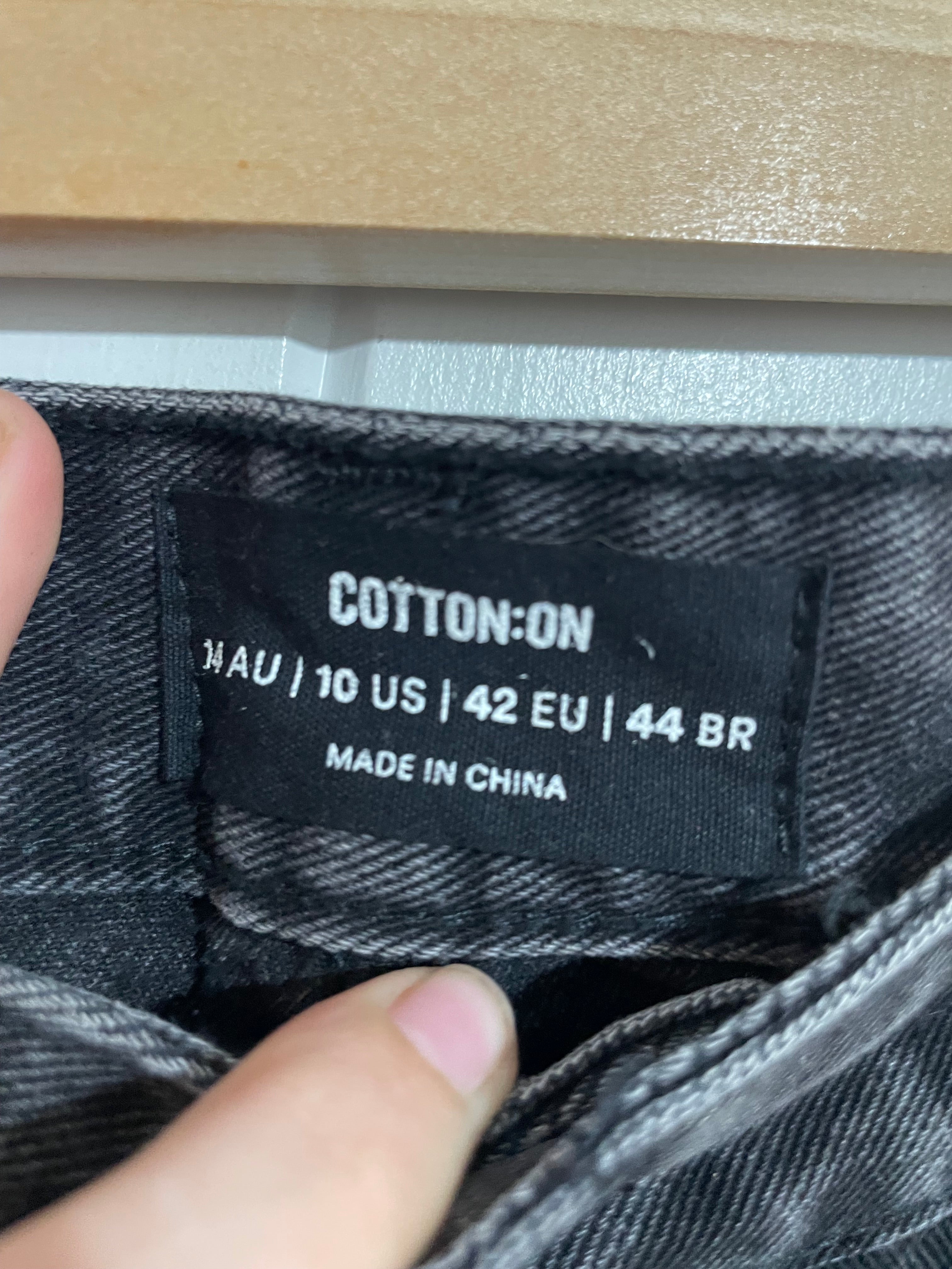 Image of (14) Cotton On | Black Denim Shorts