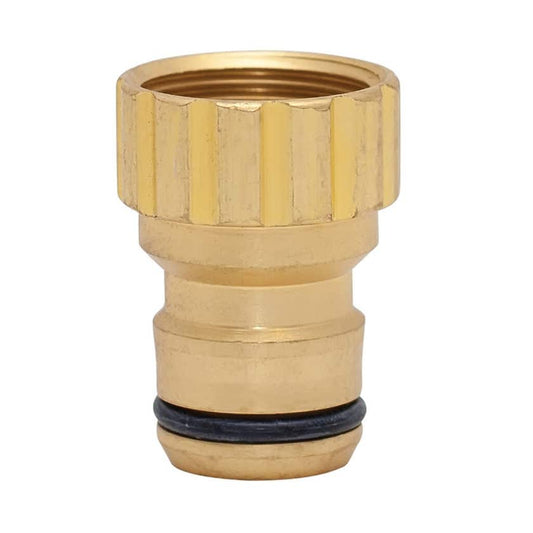 HOSE FITTING BRASS TAP ADAPTOR 3/4" - 18MM NETA