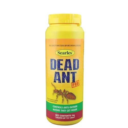 DEAD ANT PRO 1KG GRANULES (2G/KG BIFENTHRIN) SEARLES