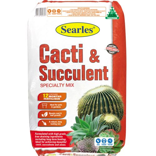 CACTI & SUCCULENT MIX 25 LITRE SEARLES