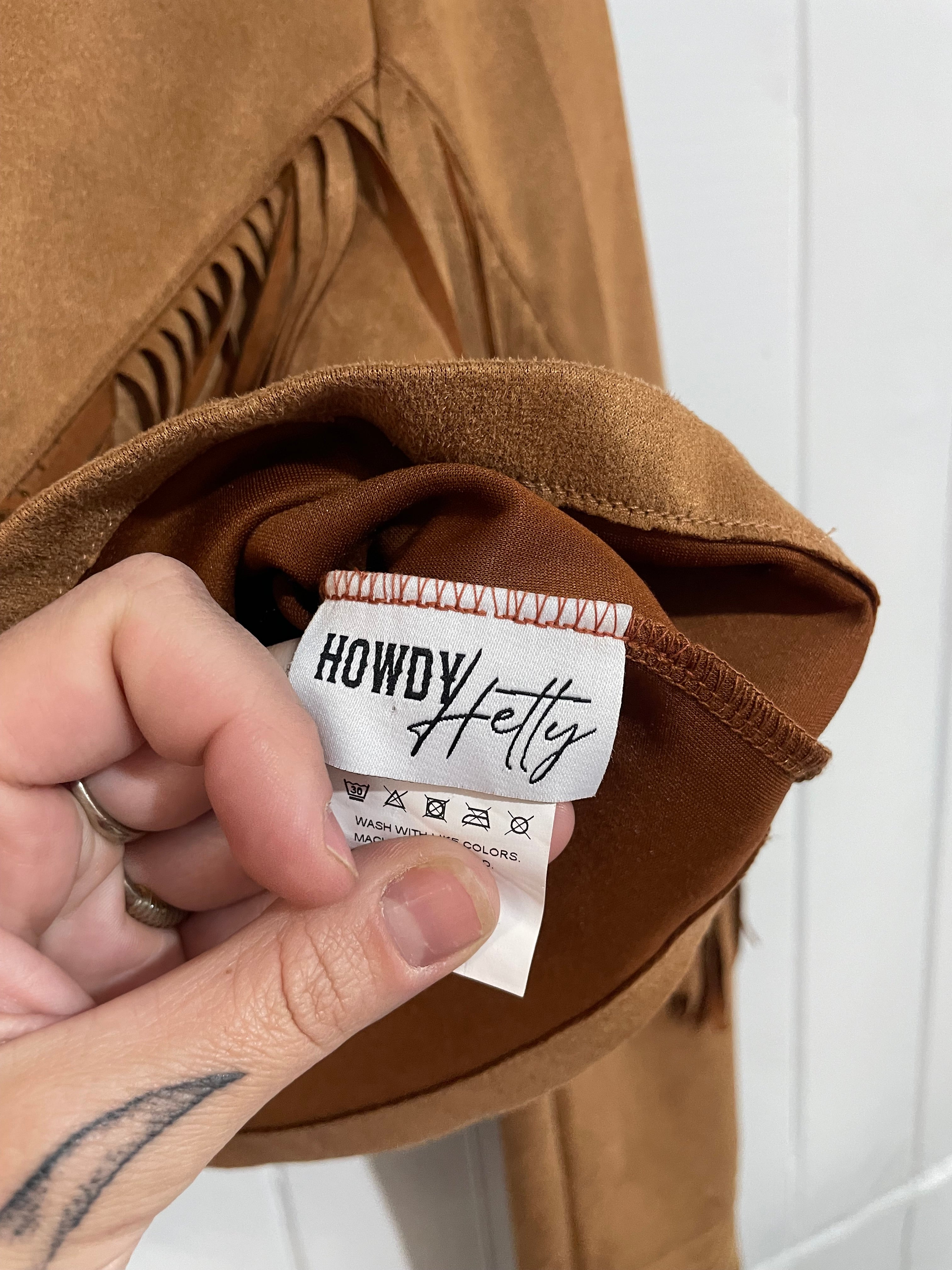 Image of (XS) Howdy Hetty | Fringed Jacket