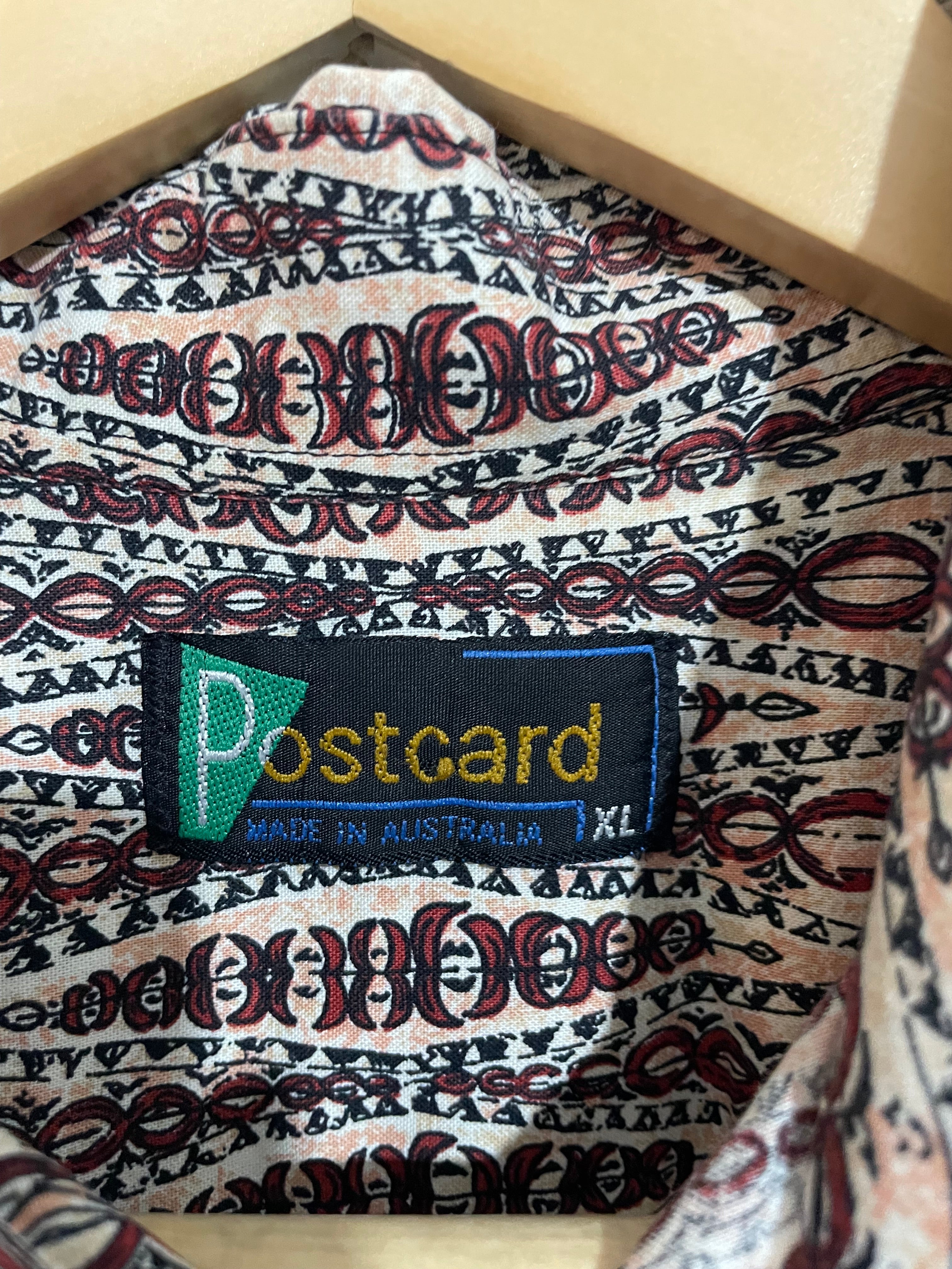 Image of (XL) Postcard | Button Up Shirt