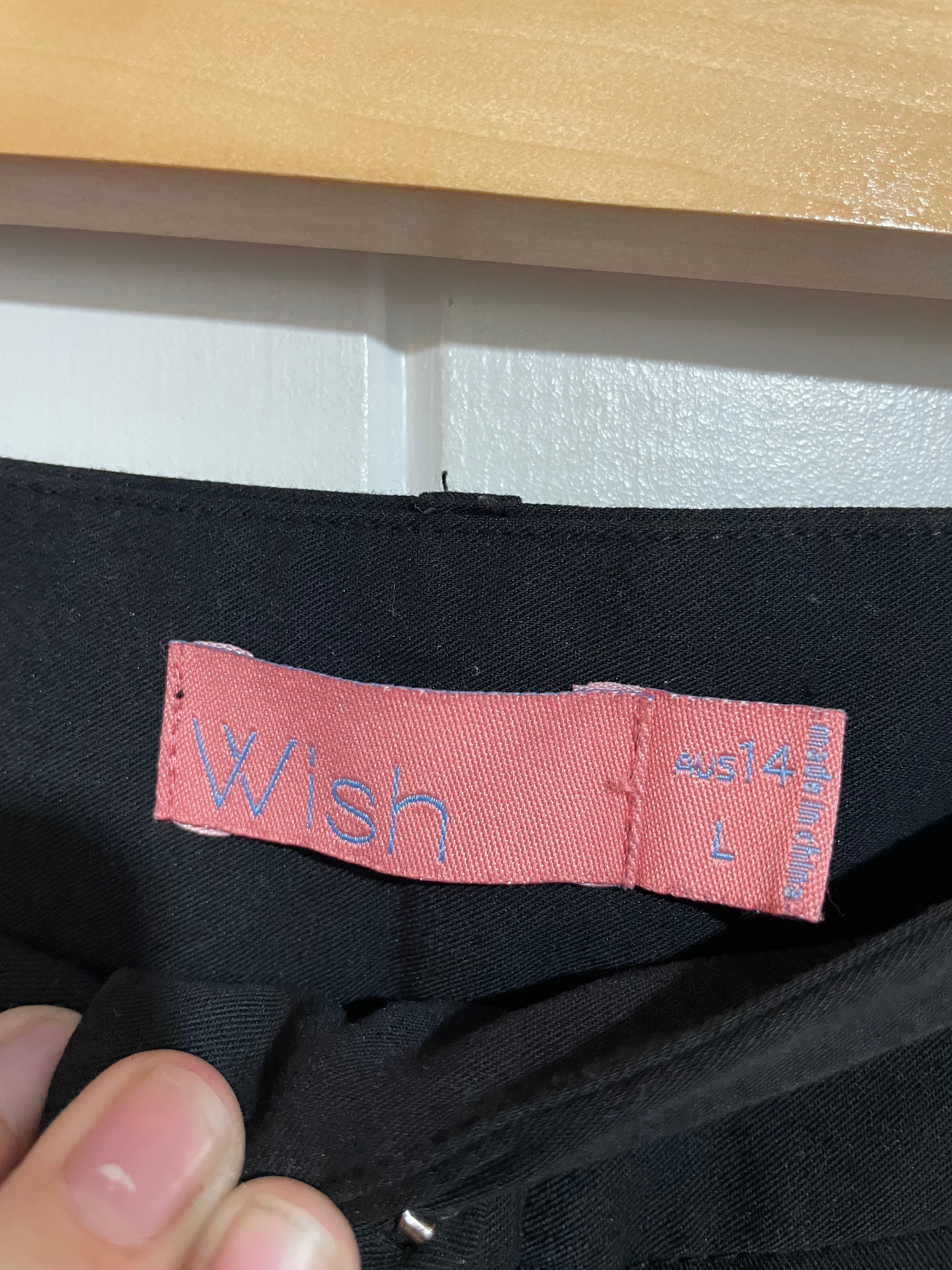 Image of (L) Wish | Black Slacks