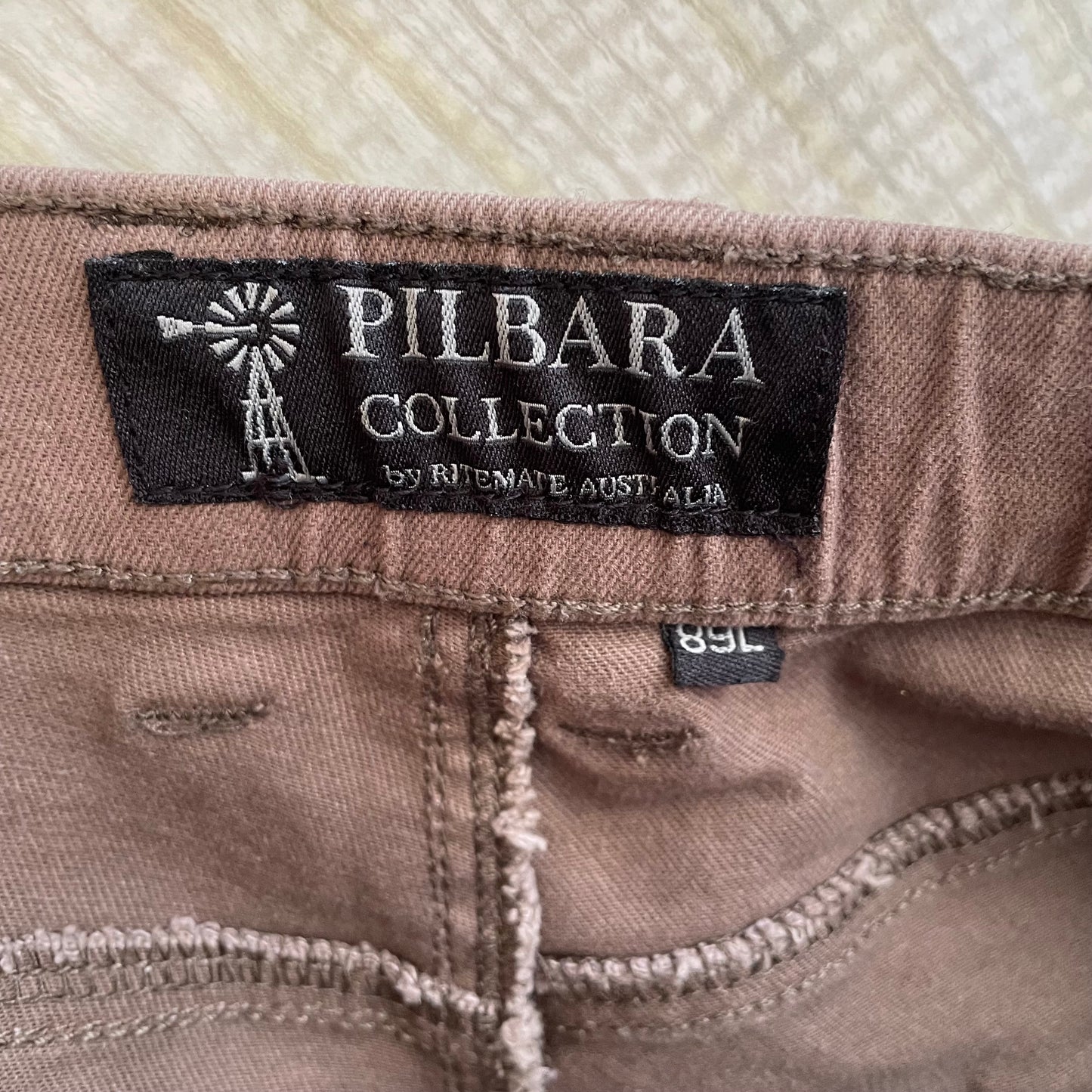 (89L) Pilbara Mens Jeans Brown