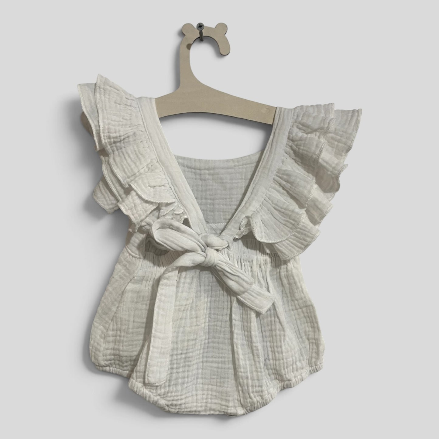 (NB) Waffle Romper