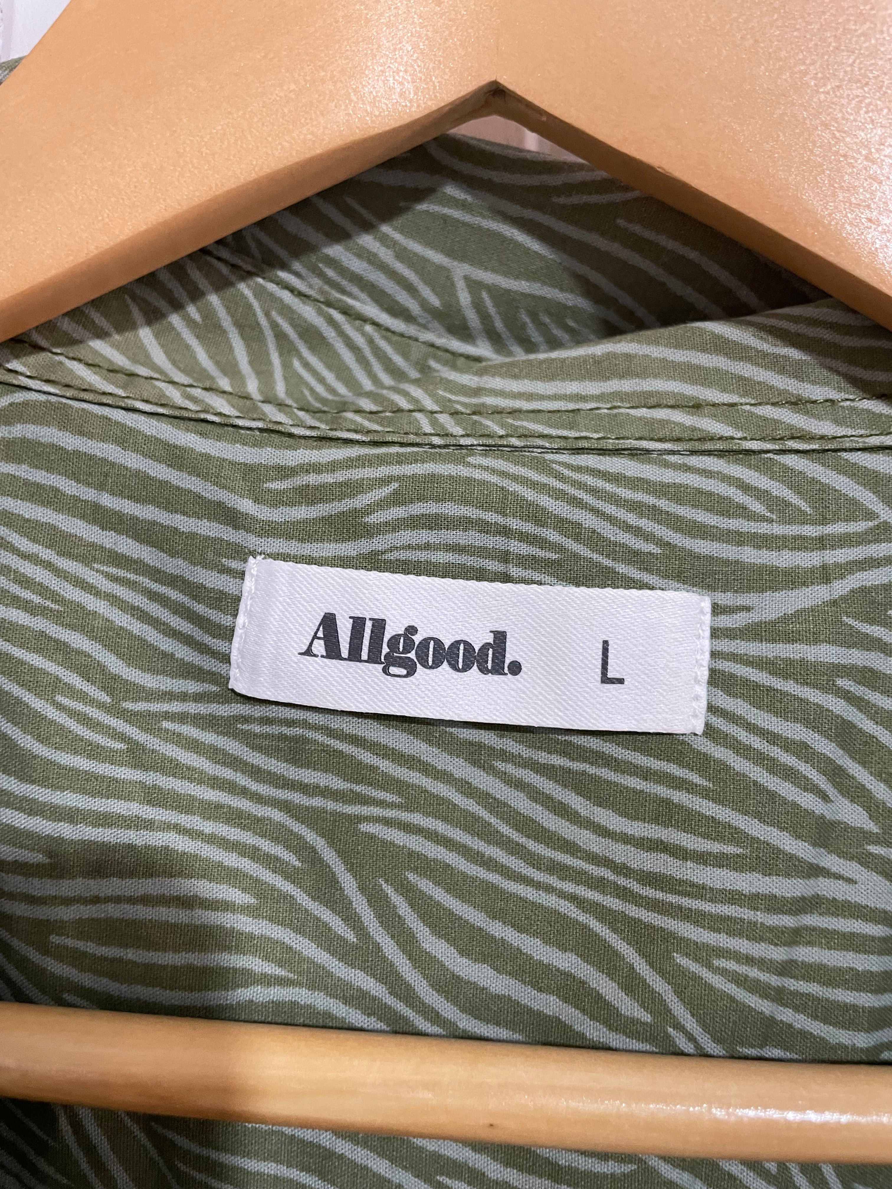Image of (L) Allgood | Green SS Shirt