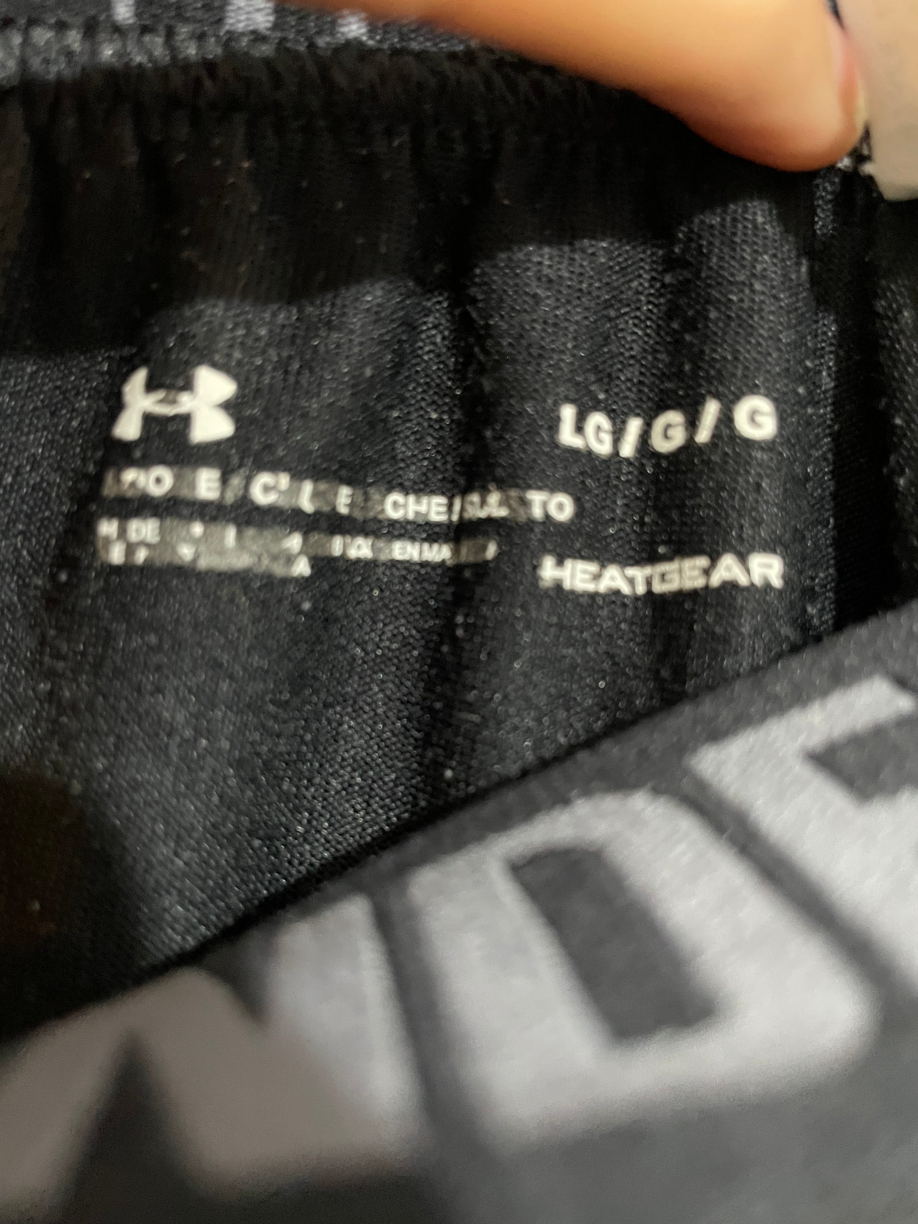 Image of (L) Under Armour | Black Pants
