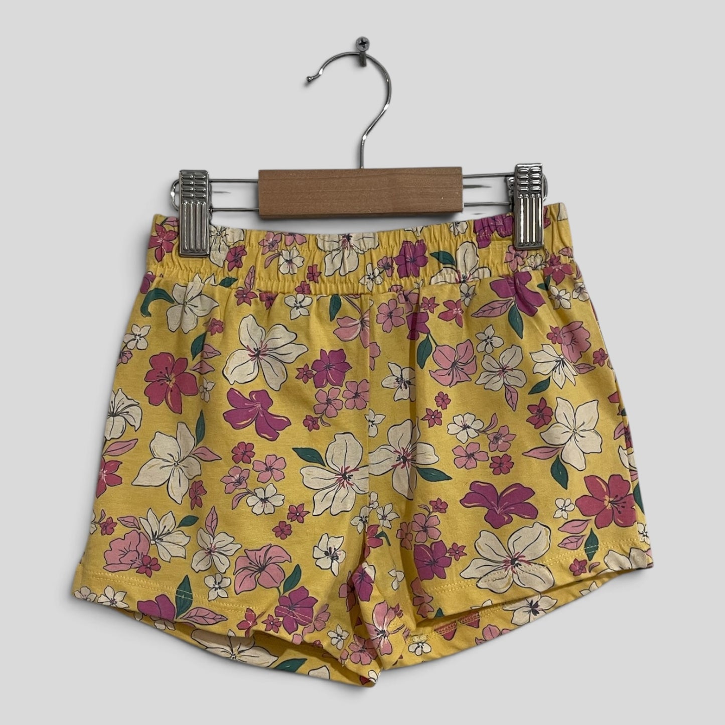 (3JNR) Anko | Yellow Floral Shorts | BNWT