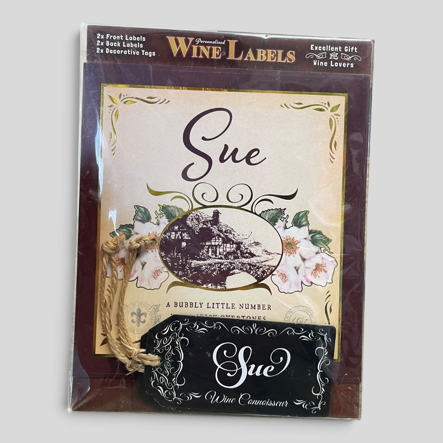 Image of Sue | Personalised Wine Label | BWNT